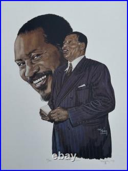 Tom Mckinney Print Signed Numbered Black Americana Collection Famous Portrait