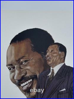 Tom Mckinney Print Signed Numbered Black Americana Collection Famous Portrait