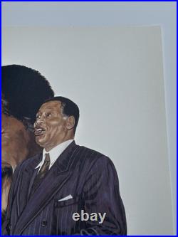 Tom Mckinney Print Signed Numbered Black Americana Collection Famous Portrait