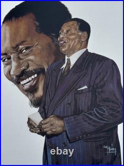 Tom Mckinney Print Signed Numbered Black Americana Collection Famous Portrait