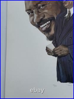 Tom Mckinney Print Signed Numbered Black Americana Collection Famous Portrait