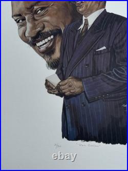 Tom Mckinney Print Signed Numbered Black Americana Collection Famous Portrait