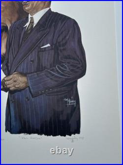 Tom Mckinney Print Signed Numbered Black Americana Collection Famous Portrait