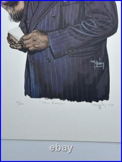 Tom Mckinney Print Signed Numbered Black Americana Collection Famous Portrait