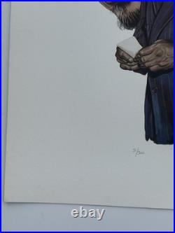 Tom Mckinney Print Signed Numbered Black Americana Collection Famous Portrait