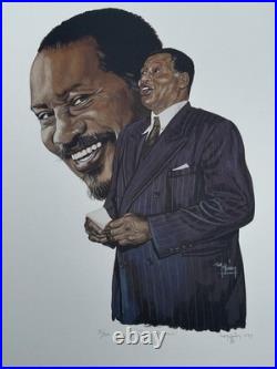 Tom Mckinney Print Signed Numbered Black Americana Collection Famous Portrait