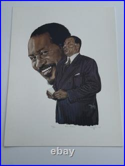 Tom Mckinney Print Signed Numbered Black Americana Collection Famous Portrait