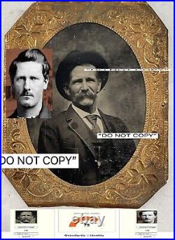 Tombstone, Arizona Wyatt Earp Tintype Photo. Excellent Very Rare AUTHENTIC