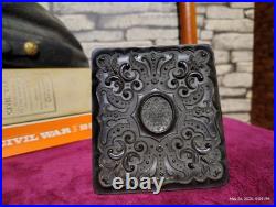 Two Civil War Era 6th Tintype Photos, One In A Daguerreotype Frame