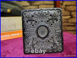 Two Civil War Era 6th Tintype Photos, One In A Daguerreotype Frame