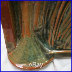 Ultimate Jazz musician Louis Armstrong art pottery sculpture artist signed DIANA