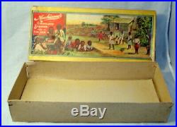Ultra Rare Ca. 1910 Mewhinney's CHOCOLATE SUCKERS Black Americana Candy Box