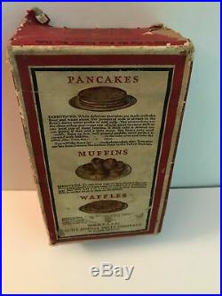 VERY RARE Vintage original Aunt Jemima 1920 Pancake Box Black Americana