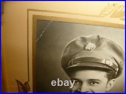 VINTAGE AFRICAN AMERICAN BLACK WW2 Bomber Squadron. USAAF AAF FRAMED PHOTO