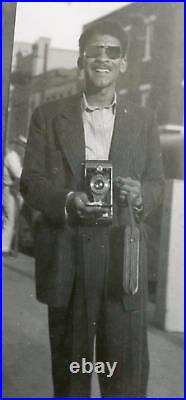 VINTAGE ANTIQUE 30s AFRICAN AMERICAN STREET PHOTOGRAPHER CAMERA MEMPHIS TN PHOTO