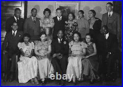 VINTAGE DEPRESSION GREAT MIGRATION ERA'30s MEMPHIS TN TO CHICAGO FAMILY PHOTO