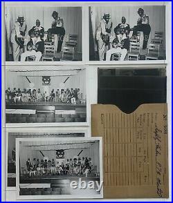 VTG 1953 B&W Photos BLACK AMERICANA Rare Press Photo Documentary PLAY COSTUMES