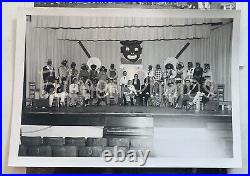 VTG 1953 B&W Photos BLACK AMERICANA Rare Press Photo Documentary PLAY COSTUMES