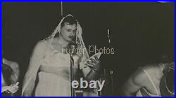 VTG 8x10 B&W Professional Photo CROSS DRESSED MEN Drag Costume Party OOAK w COA