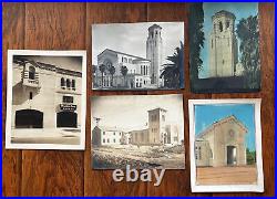 VTG RARE 1910s-30s Los Angeles SoCal History Church Bank Architect Art Photo Lot