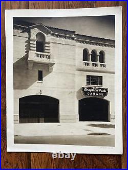 VTG RARE 1910s-30s Los Angeles SoCal History Church Bank Architect Art Photo Lot