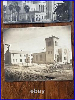 VTG RARE 1910s-30s Los Angeles SoCal History Church Bank Architect Art Photo Lot