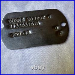VTG WWII Dog Tag African American Black Soldier US Army Photo Lot ID'd Virginia