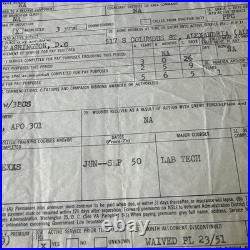 VTG WWII Dog Tag African American Black Soldier US Army Photo Lot ID'd Virginia