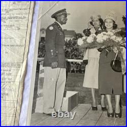VTG WWII Dog Tag African American Black Soldier US Army Photo Lot ID'd Virginia