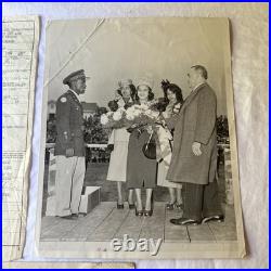 VTG WWII Dog Tag African American Black Soldier US Army Photo Lot ID'd Virginia