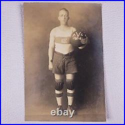 Veazie Maine Athletic Club Basketball Player 1920-21 Uniform Fitness Photo F228