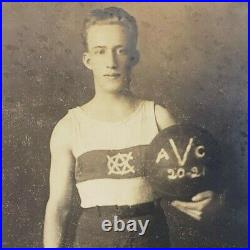 Veazie Maine Athletic Club Basketball Player 1920-21 Uniform Fitness Photo F229