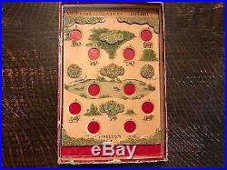 Very Rare Black Americana Ten Little Niers Dexterity Game Box Toy