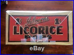 Very Rare Jalpern's Licorice Pops Candy Box Black Americana Early 1930's