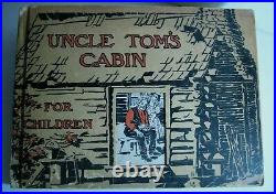 Very Rare Uncle Toms Cabin 4 Children Stowe Slavery Helped To Start CIVIL War