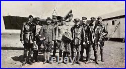 Very Rare! Ww1 Us Naval Aviation African American Aviator In France 1917 Photo