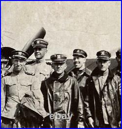 Very Rare! Ww1 Us Naval Aviation African American Aviator In France 1917 Photo