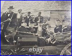 Vicksburg, MS Mar 9 1893 5 x 6.5 Tintype Carriage & African American Children