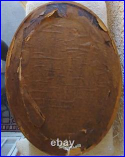 Victorian Black African-American woman oval frame color 15 x 11 1910'sphoto Victorian Black African-American woman oval frame color 15 x 11 1910'sphoto