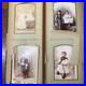 Victorian Photo Album 50+ Cabinet Cards Immigrant or African American Towanda PA