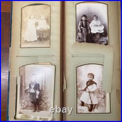 Victorian Photo Album 50+ Cabinet Cards Immigrant or African American Towanda PA