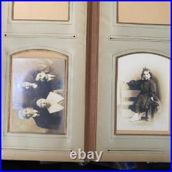 Victorian Photo Album 50+ Cabinet Cards Immigrant or African American Towanda PA