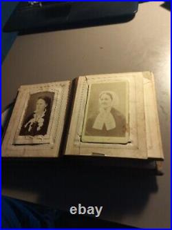 Vintage 1800's Family Photo's 19 Tin Type & 21 Heavy Cardboard/Paper