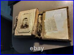 Vintage 1800's Family Photo's 19 Tin Type & 21 Heavy Cardboard/Paper