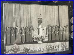 Vintage 1928 African American Social Club Group Photo