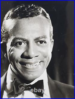 Vintage 1930-40's Arthur Lee Simpkins Singer Signed Photo Harlem Renaissance