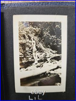 Vintage 1930's Photo Album Nj Women Central Park New York Zoo Swimsuit Photos