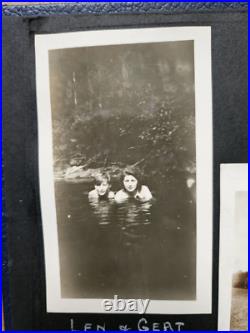 Vintage 1930's Photo Album Nj Women Central Park New York Zoo Swimsuit Photos