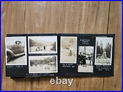Vintage 1930's Photo Album Nj Women Central Park New York Zoo Swimsuit Photos