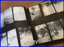 Vintage 1940s Photo Album Burbank California High School Football Scrapbook